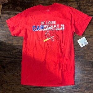 Genuine Merchandise Red St. Louis Cardinals Tee